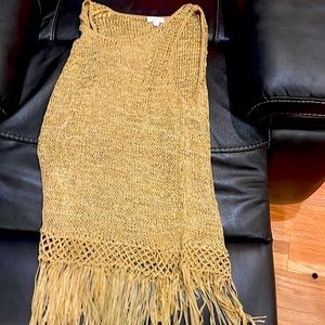 A crochet tank for casual dress